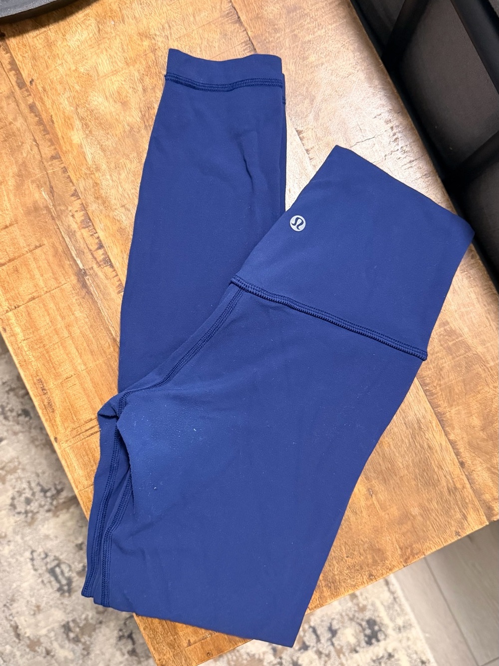 lululemon athletica Navy Blue Girls' Athletic Leggings